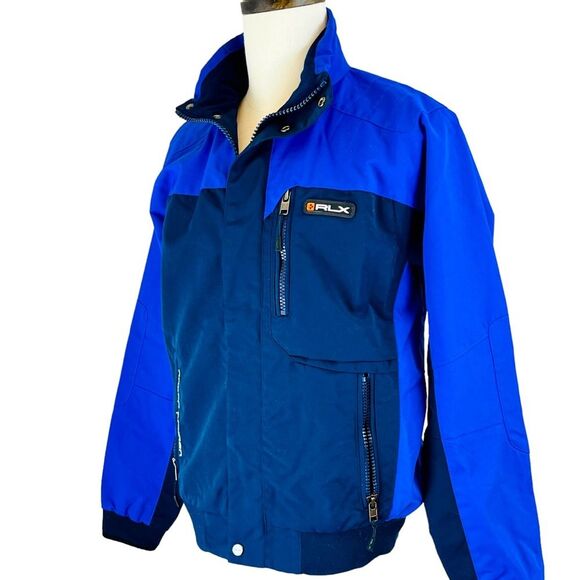 RLX Ralph Lauren Sport‎ Blue Jacket Coat Water Resistant Medium Winter Snow Ski - Picture 14 of 14